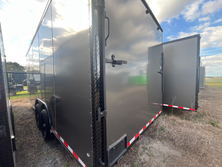 New 2026 Diamond Cargo 8.5x24TA 7'6" Blackout Screwless .080 PolyCor Cargo / Enclosed Trailer