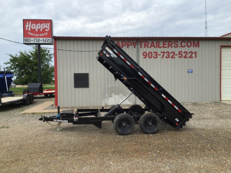 2026 PJ 72"x12' BP Tandem Axle Dump w/ 20" Sides – D3