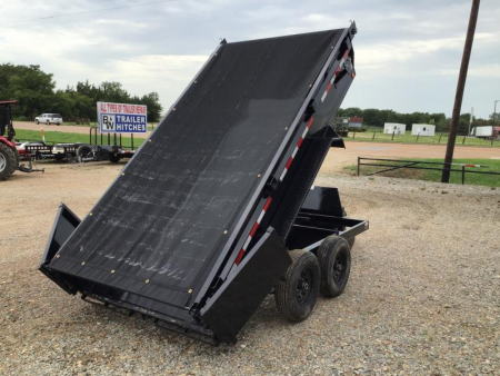 New 2026 PJ 72"x12' BP Tandem Axle Dump w/ 20" Sides – D3