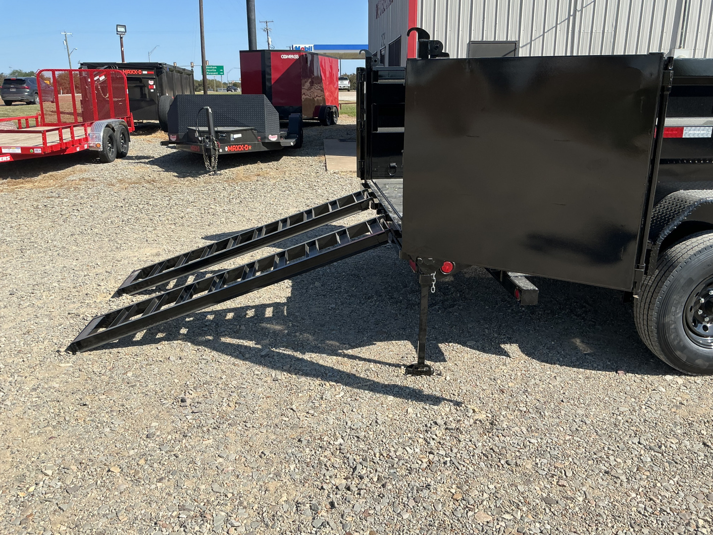 New 2026 PJ 83"x16' GN Tandem Axle Low Pro Telescopic Dump w/ 36" Sides – DT