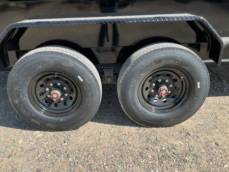 New 2026 PJ 83"x16' GN Tandem Axle Low Pro Telescopic Dump w/ 36" Sides – DT