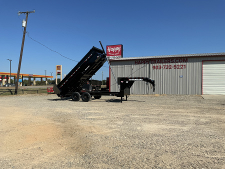 2026 PJ 83"x16' GN Tandem Axle Low Pro Telescopic Dump w/ 36" Sides – DT