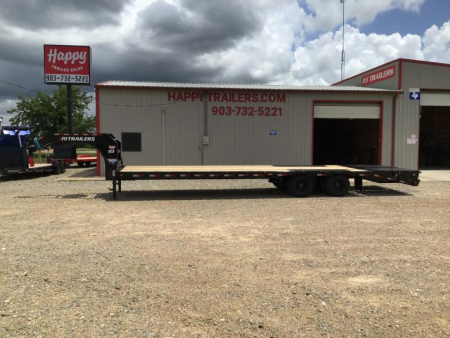 New 2026 PJ 102 x32' GN Low-Pro Flatbed w/ Duals - LD