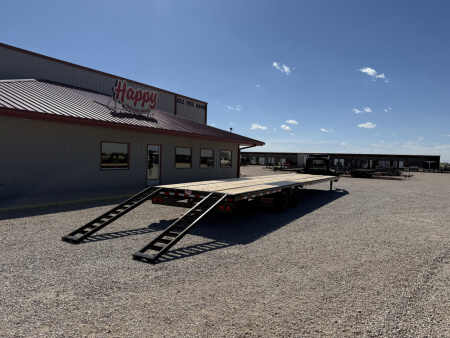 New 2026 PJ 102"x40' GN Low-Pro Flatbed w/ Duals - LD