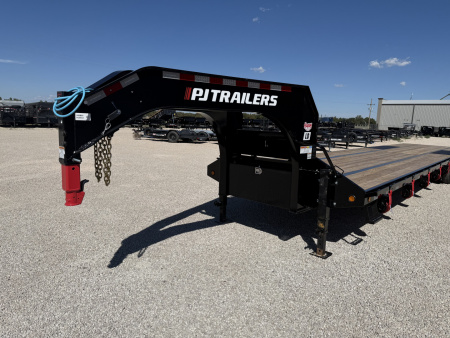 New 2026 PJ 102"x40' GN Low-Pro Flatbed w/ Duals - LD