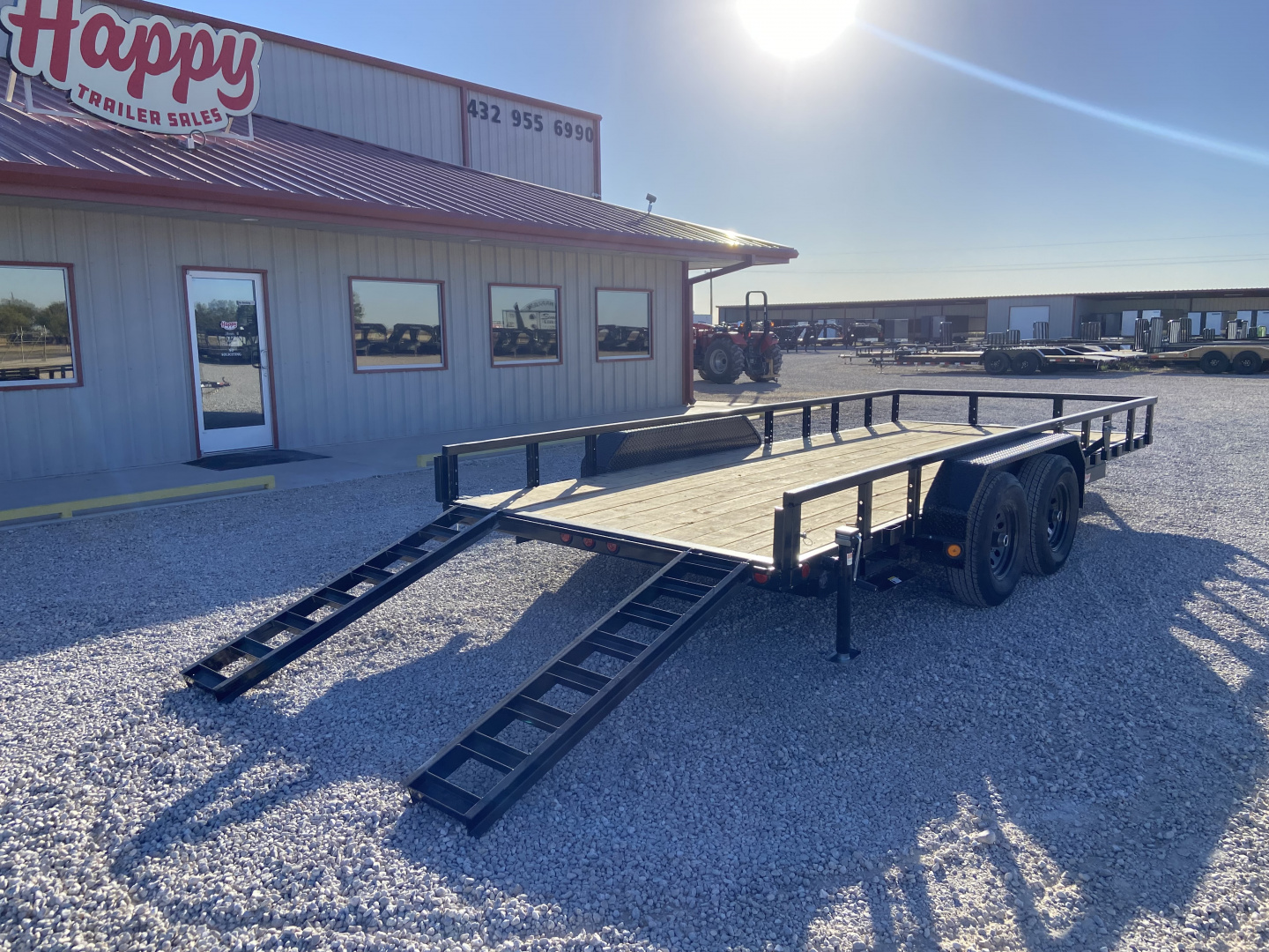 New 2026 PJ 83"x18' Tandem Axle Utility Trailer - UL