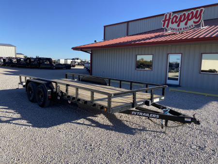 New 2026 PJ 83 x18' Tandem Axle Utility Trailer - UL