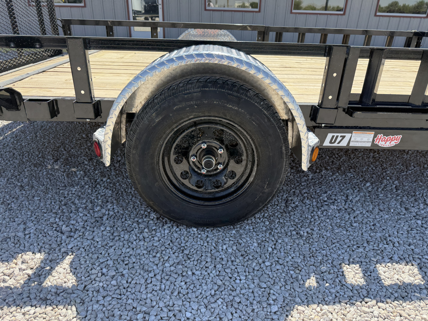 New 2026 PJ 77"x12' Single Axle Utility Trailer - U7