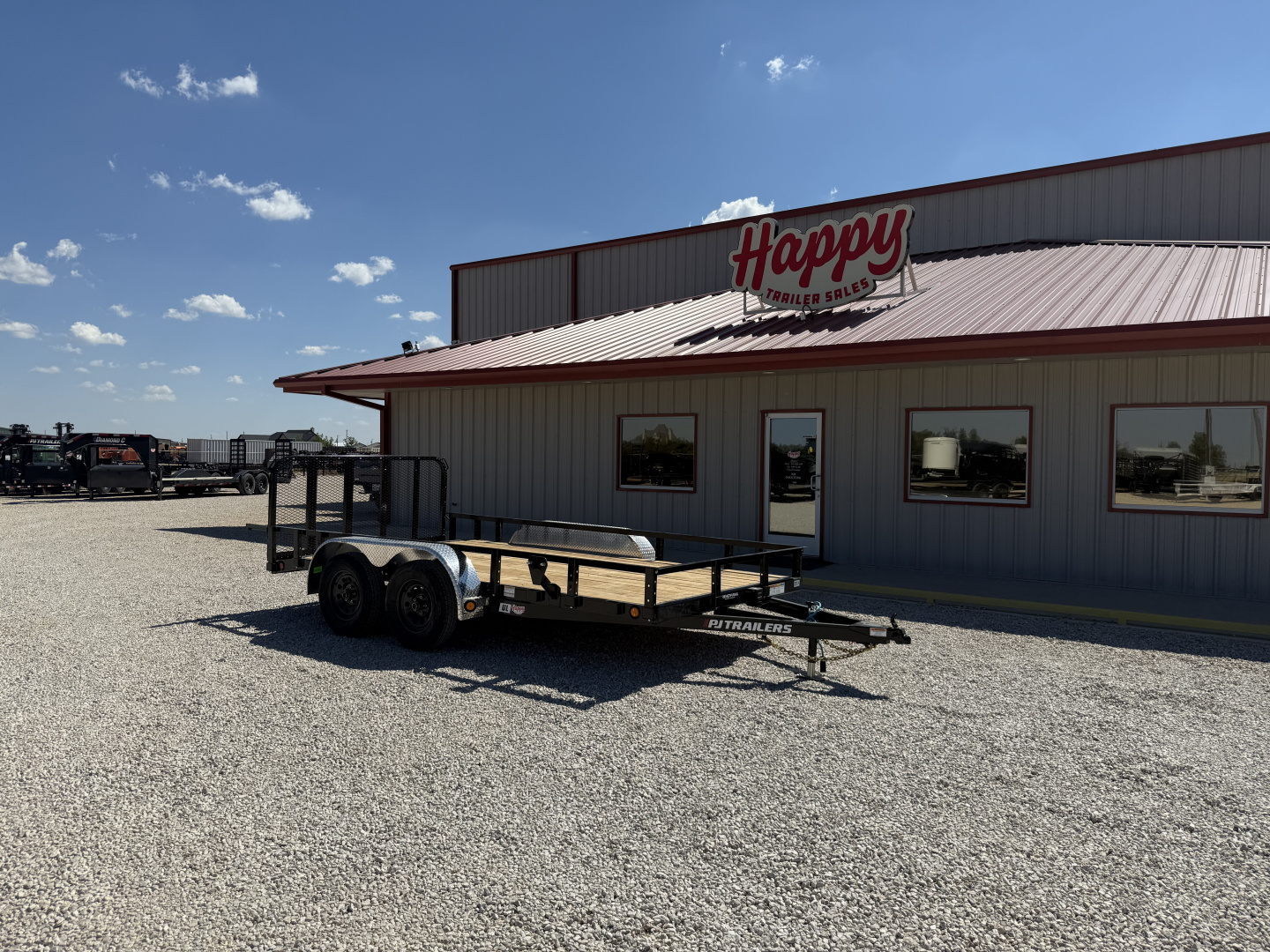 New 2026 PJ 83"x14' Tandem Axle Utility Trailer - UL