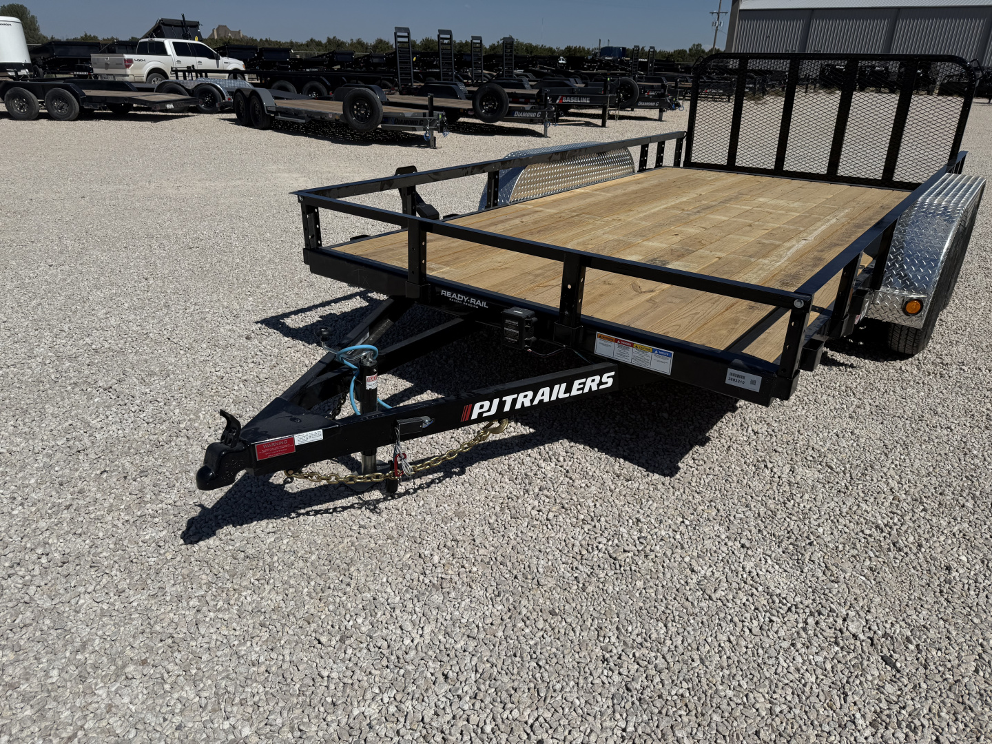 New 2026 PJ 83"x14' Tandem Axle Utility Trailer - UL