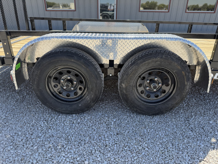 New 2026 PJ 83"x14' Tandem Axle Utility Trailer - UL