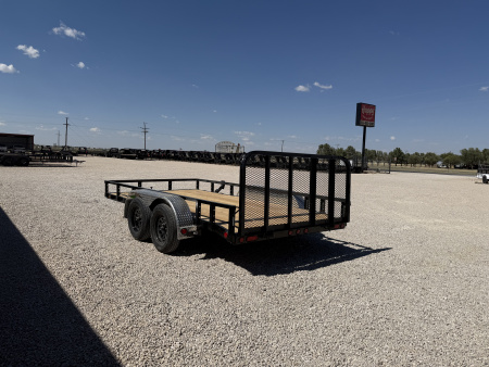 New 2026 PJ 83"x14' Tandem Axle Utility Trailer - UL