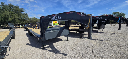 New 2026 Tiger - Gooseneck - Drive Over Fender - 102  X 26' - Equipment Trailer