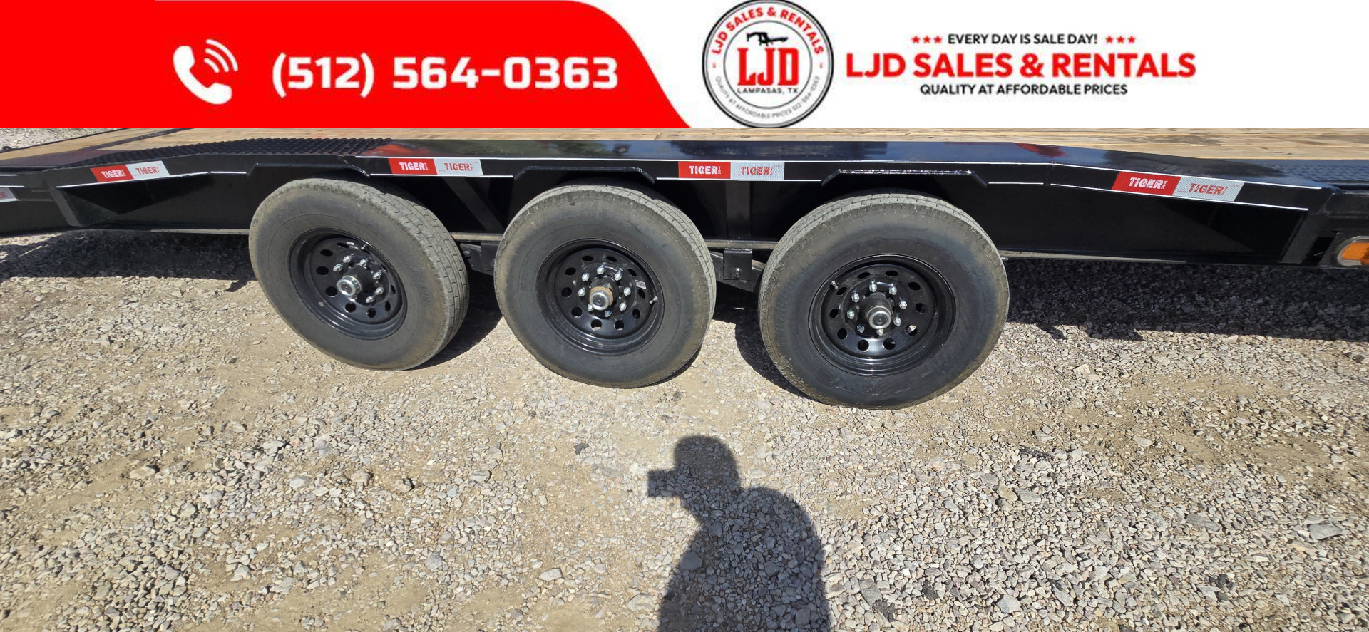 New 2026 Tiger - Gooseneck - Drive Over Fender 102" X 28' - 21K GVWR
