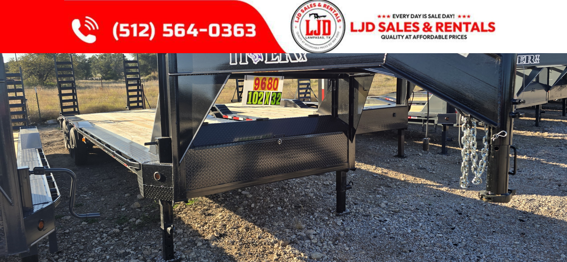 New 2026 Tiger - Gooseneck - 102  X 30' - Equipment Trailer