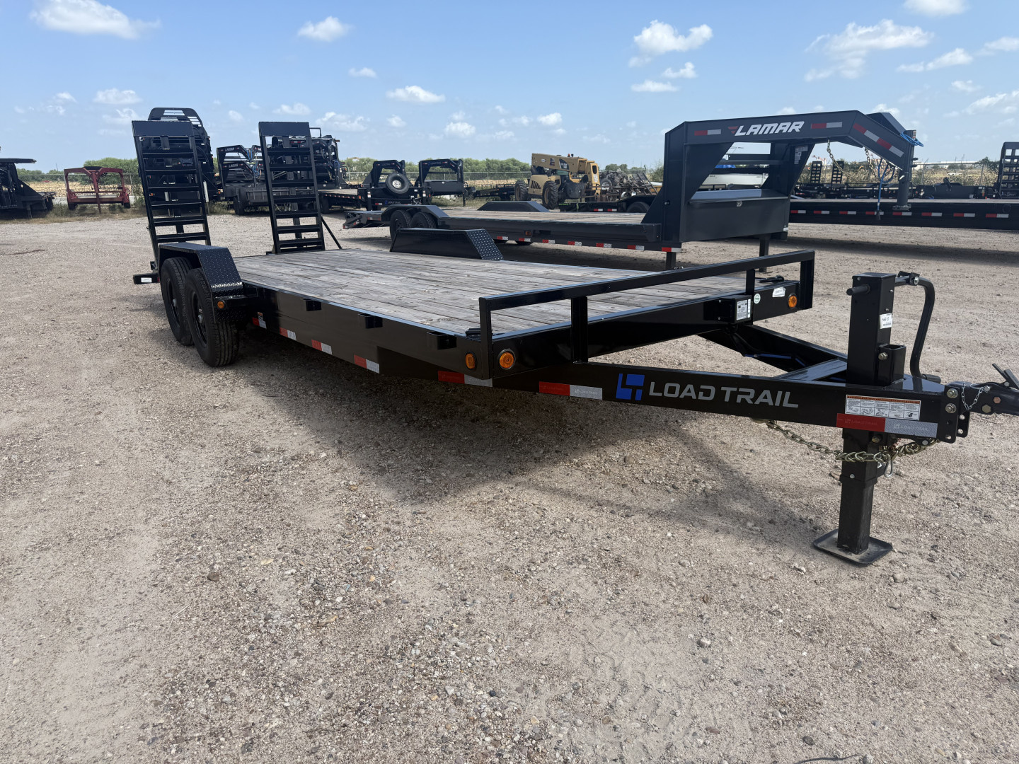 New 2025 Load Trail 83X22 LOWBOY STAND UPS 14K Car Hauler