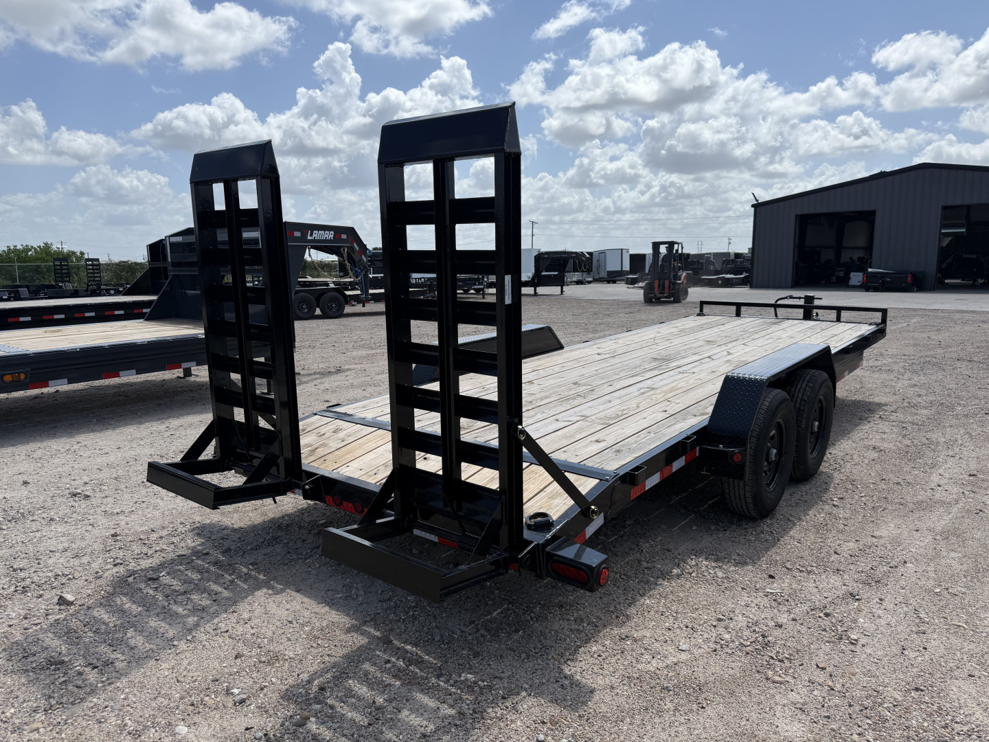 New 2025 Load Trail 83X22 LOWBOY STAND UPS 14K Car Hauler