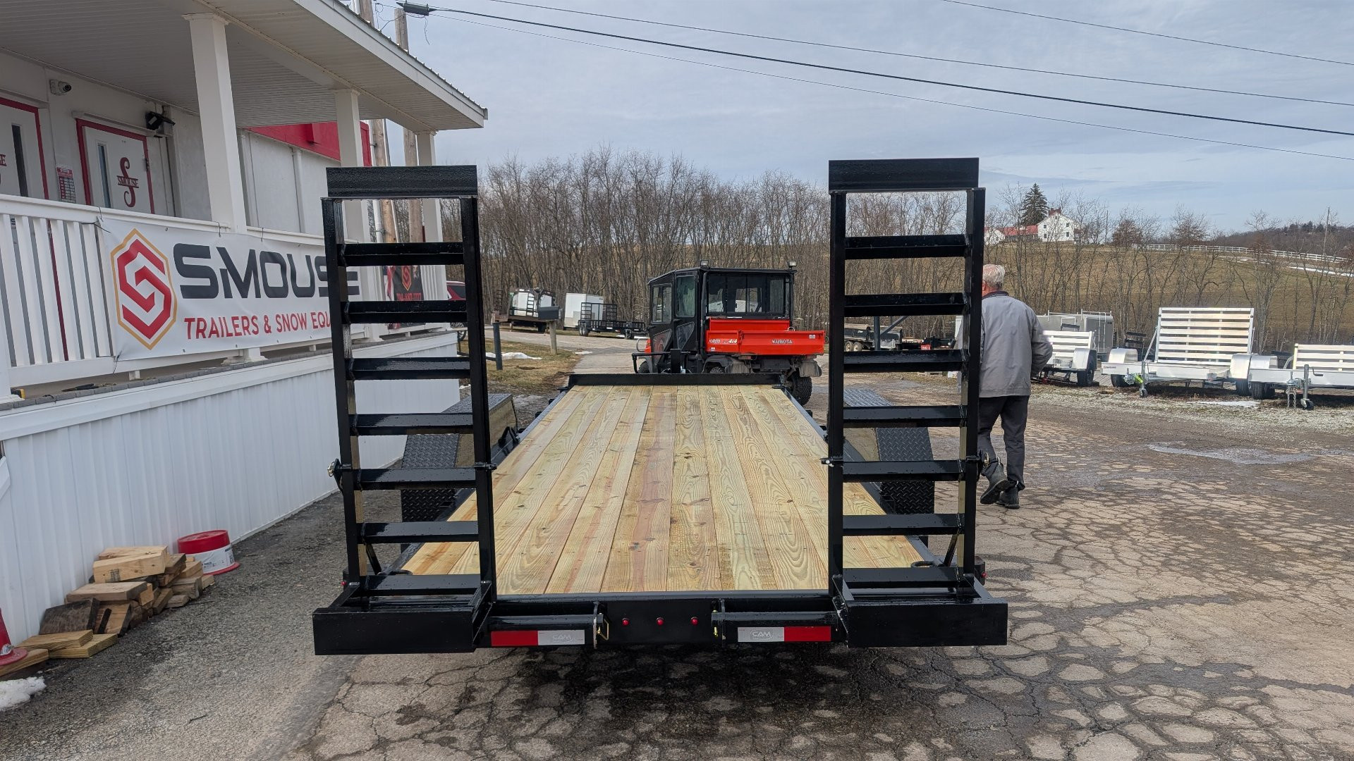 New 2026 CAM Superline 20' Lo Pro Channel Equipment Hauler w/ 5' Ramps