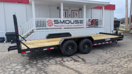 New 2026 CAM Superline 20' Lo Pro Channel Equipment Hauler w/ 5' Ramps