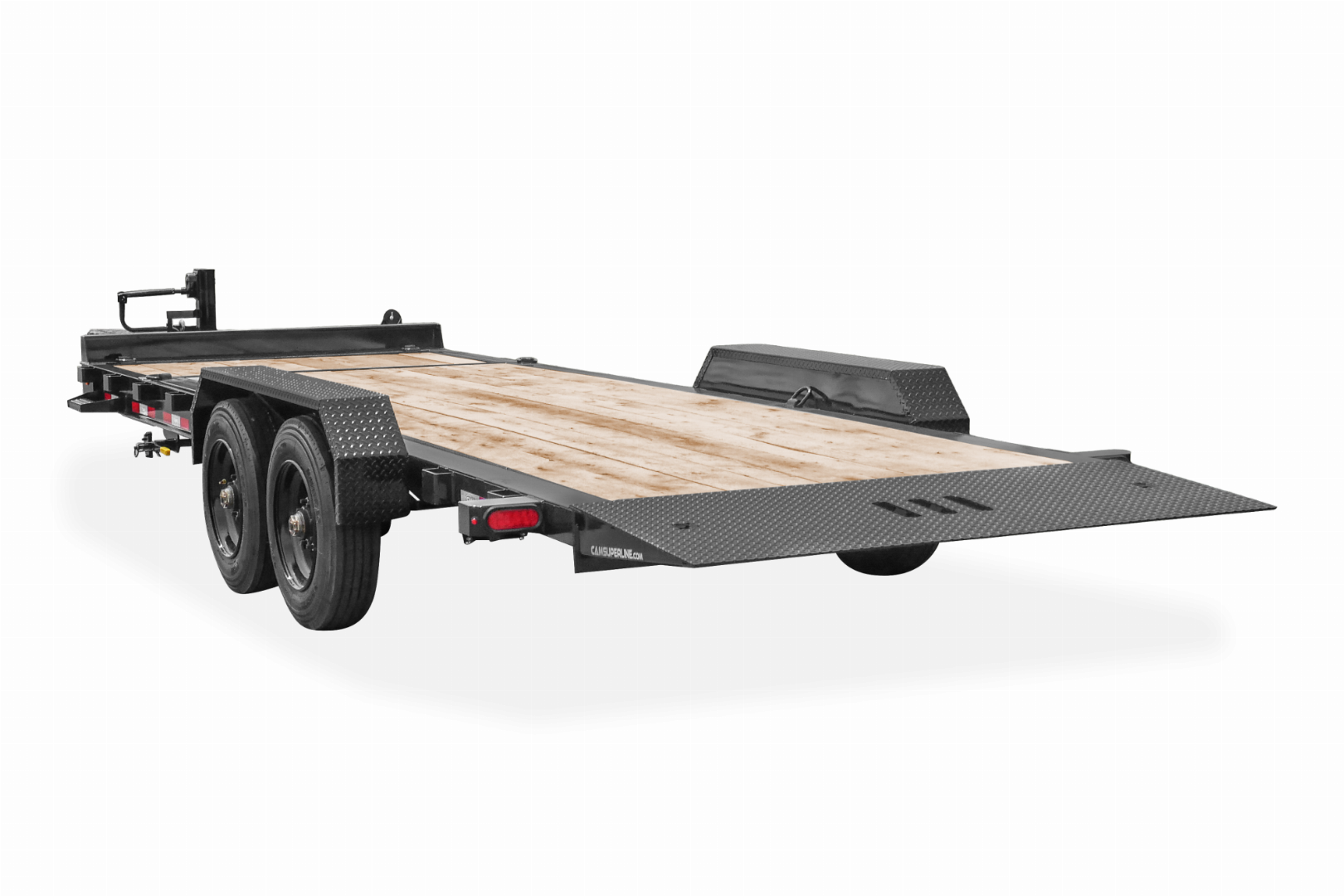 New 2025 CAM SUPERLINE 22' (4+18) HD "BEAST" Lo Pro Split Tilt Equipment Trailer