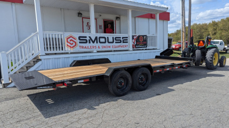 New 2025 CAM SUPERLINE 22' (4+18) HD "BEAST" Lo Pro Split Tilt Equipment Trailer