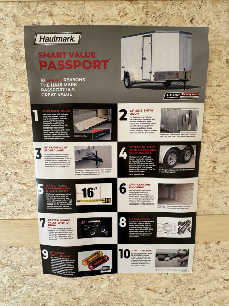 New 2026 American Hauler 7'X14' Cargo / Enclosed Trailer