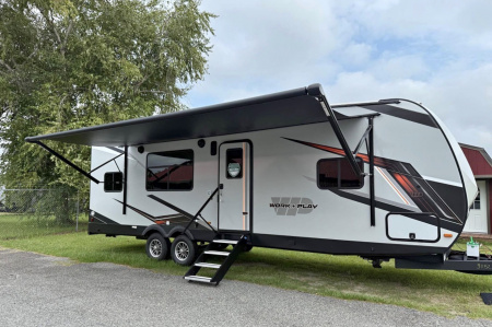 New 2026 Forest River Work & Play 27KB Toy Hauler