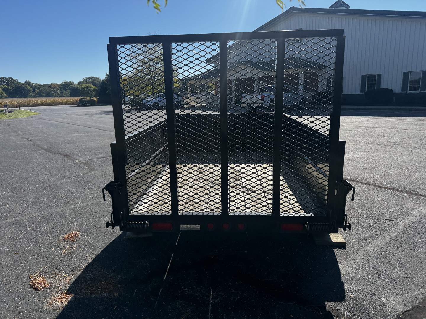 Used 2022 Liberty 5' x 8' Utility w/ Solid Metal Sides