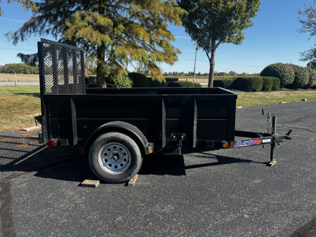 Used 2022 Liberty 5' x 8' Utility w/ Solid Metal Sides