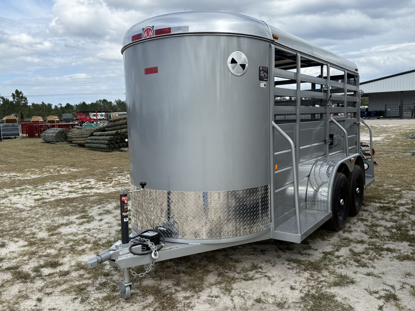 New 2026 W-W Stock / Stock Combo Trailer