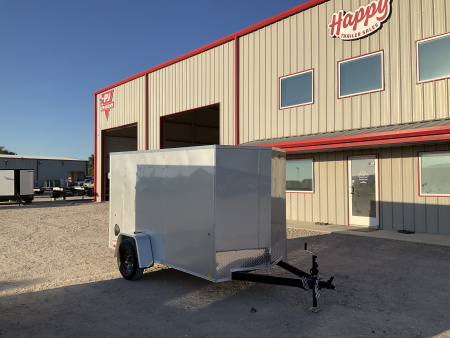 2026 Compass 5'x10' Enclosed Cargo Trailer - Indigo DLX