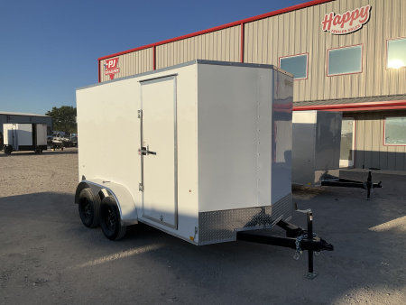 2026 Compass 6'x12' Enclosed Cargo Trailer - Indigo DLX