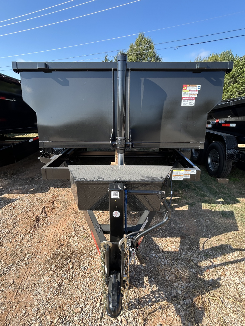 New 2026 Texas Pride Trailers Bumper Pull 7x12x3 Tandem Axles-7K Dump Trailer