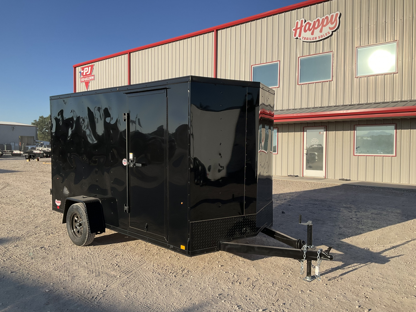 New 2026 Compass 6'x12' Enclosed Cargo Trailer - Indigo DLX