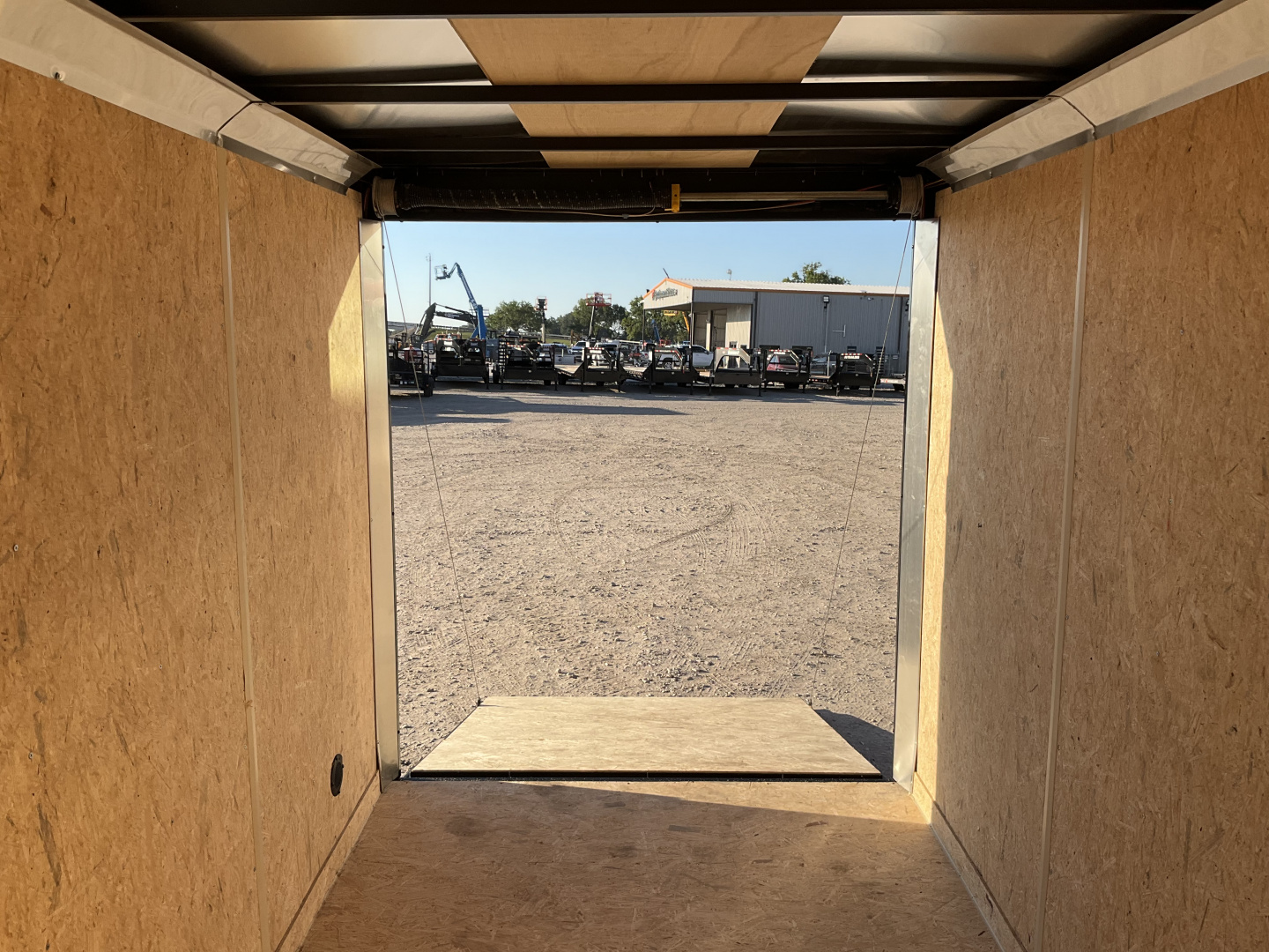New 2026 Compass 6'x12' Enclosed Cargo Trailer - Indigo DLX