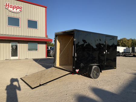 New 2026 Compass 6'x12' Enclosed Cargo Trailer - Indigo DLX