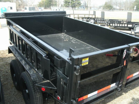 New 2026 Quality Steel and Aluminum 72 x 12 DUMP 10K Dump Trailer