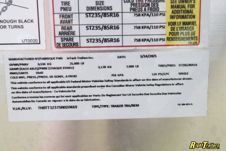 New 2025 8.5X32 inTech Stacker