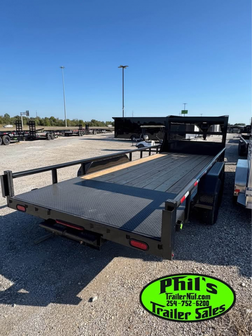 New 2025 Stanley Trailers 20' Equipment Trailer PIPE TOP UTILITY TRAILER 14K GVWR DEXTER AXLES!!