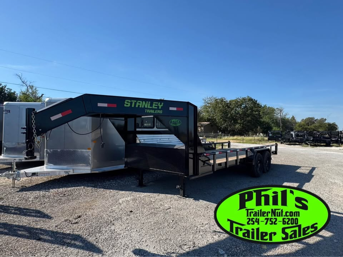 New 2025 Stanley Trailers 20' Equipment Trailer PIPE TOP UTILITY TRAILER 14K GVWR DEXTER AXLES!!