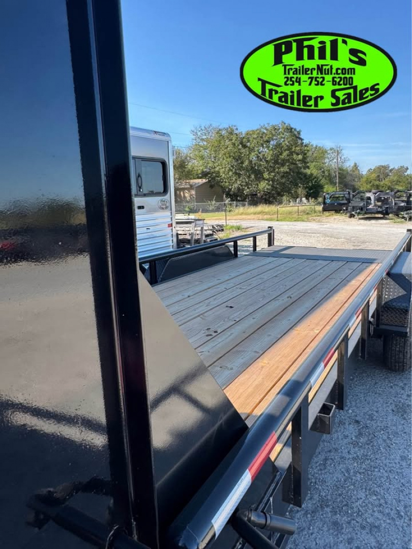 New 2025 Stanley Trailers 20' Equipment Trailer PIPE TOP UTILITY TRAILER 14K GVWR DEXTER AXLES!!