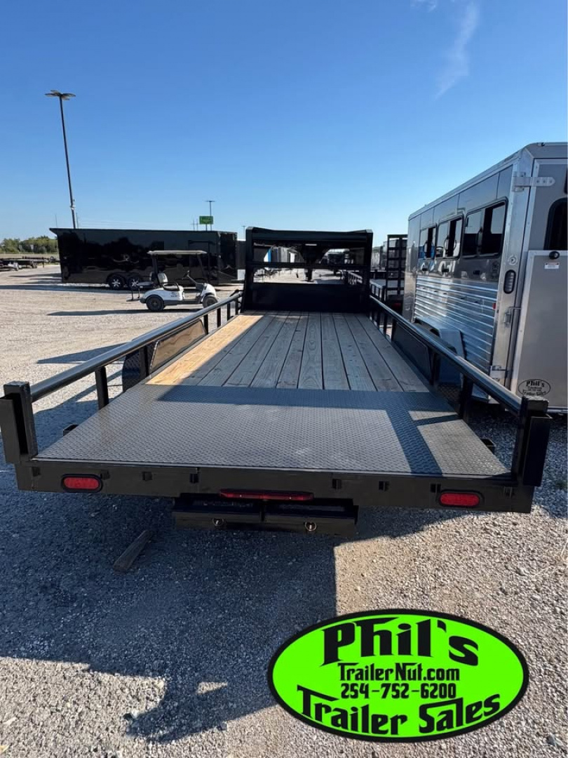 New 2025 Stanley Trailers 20' Equipment Trailer PIPE TOP UTILITY TRAILER 14K GVWR DEXTER AXLES!!