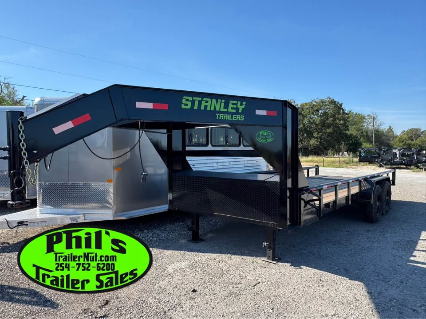 New 2025 Stanley Trailers 20' Equipment Trailer PIPE TOP UTILITY TRAILER 14K GVWR DEXTER AXLES!!