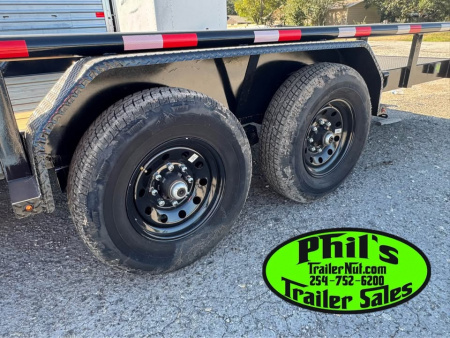 New 2025 Stanley Trailers 20' Equipment Trailer PIPE TOP UTILITY TRAILER 14K GVWR DEXTER AXLES!!