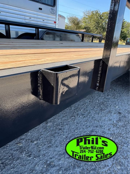 New 2025 Stanley Trailers 20' Equipment Trailer PIPE TOP UTILITY TRAILER 14K GVWR DEXTER AXLES!!