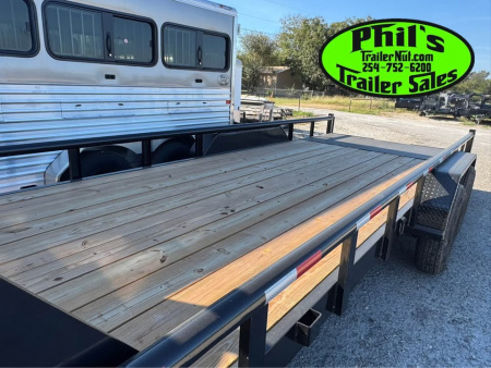 New 2025 Stanley Trailers 20' Equipment Trailer PIPE TOP UTILITY TRAILER 14K GVWR DEXTER AXLES!!