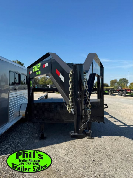 New 2025 Stanley Trailers 20' Equipment Trailer PIPE TOP UTILITY TRAILER 14K GVWR DEXTER AXLES!!