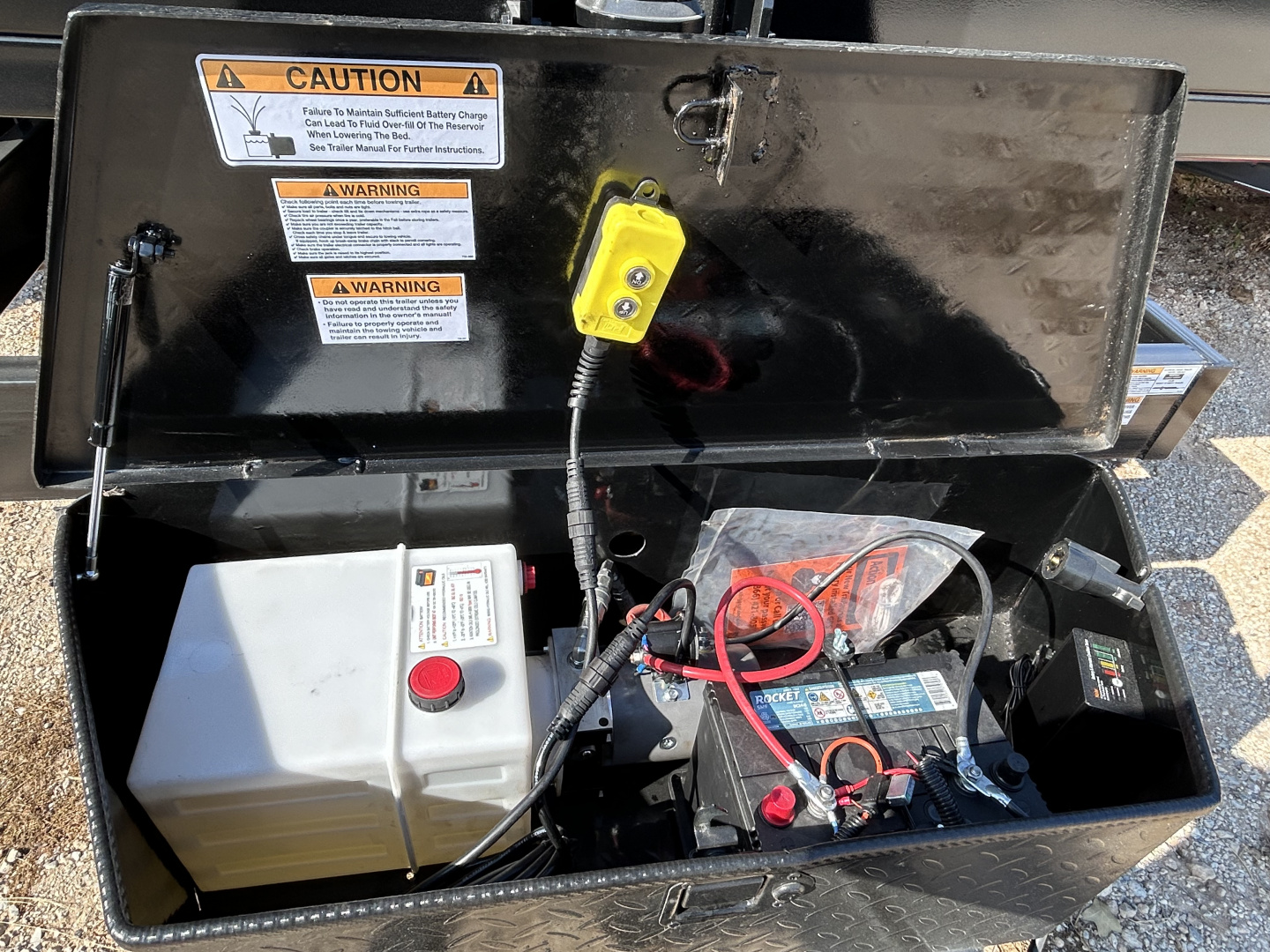 New 2026 Texas Pride Trailers Bumper Pull 7x16x3 Tandem Axles-8K axles Dump Trailer