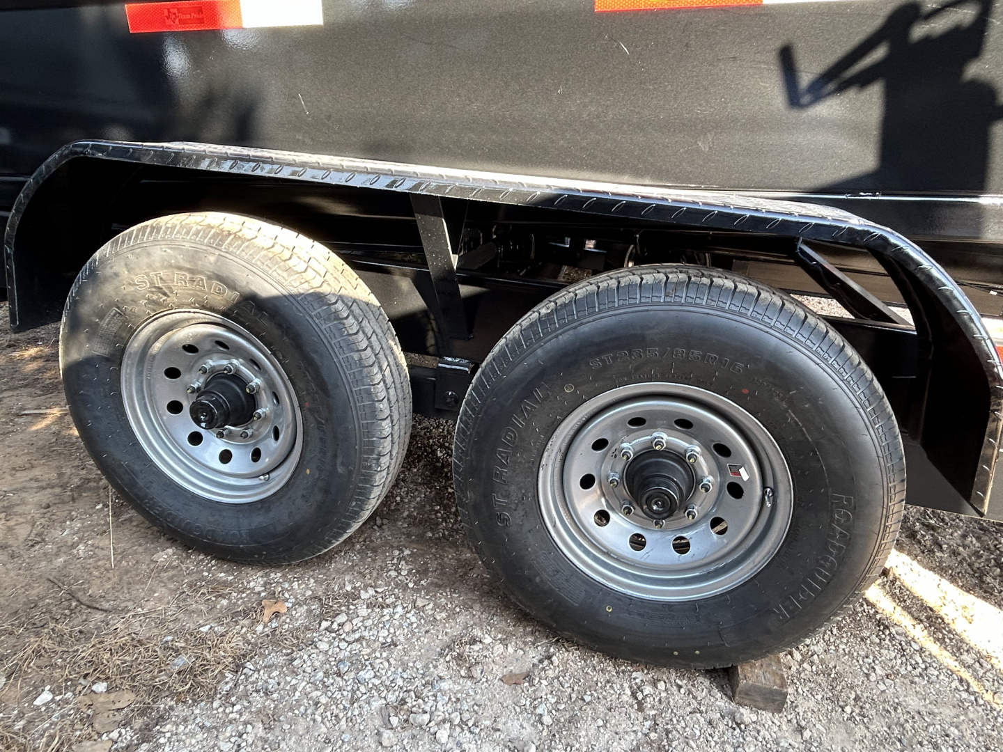 New 2026 Texas Pride Trailers Bumper Pull 7x16x3 Tandem Axles-8K axles Dump Trailer