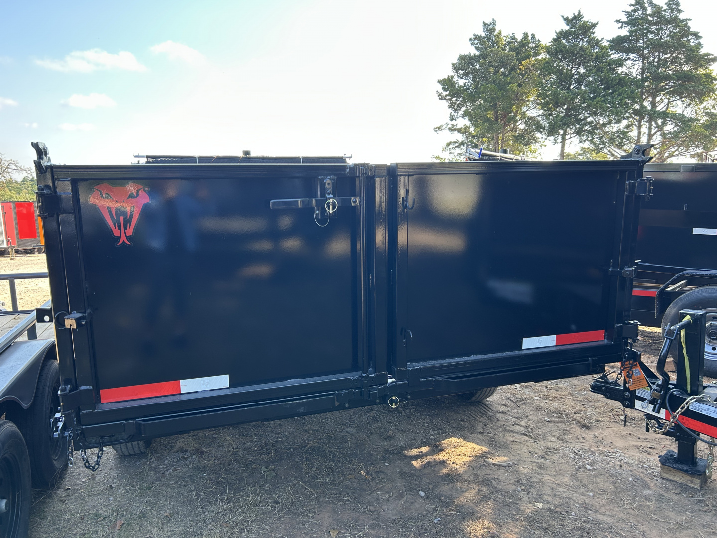 New 2026 Texas Pride Trailers Bumper Pull 7x16x3 Tandem Axles-8K axles Dump Trailer